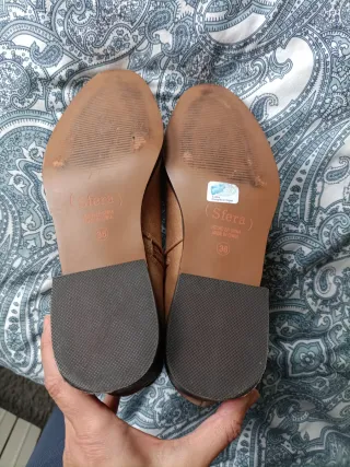 Botines Sfera ante beige Talla 36