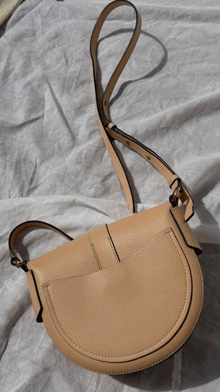 Bolso Chloe Beige y Dorado