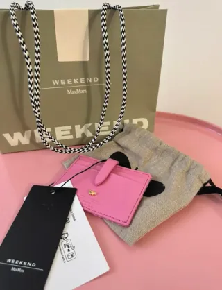 Porta tessere rosa Max Mara