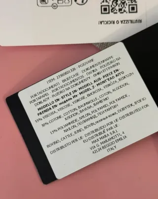 Porta tessere rosa Max Mara