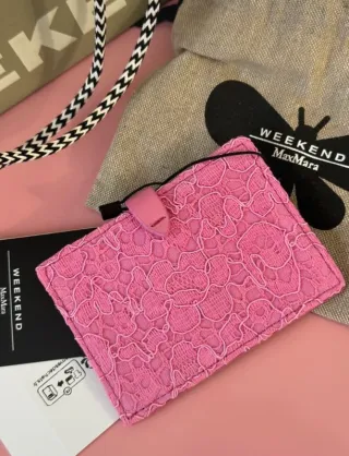 Porta tessere rosa Max Mara