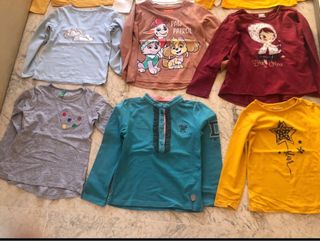 Lote 12 camisetas 6 años Kiabi, Carrefour,Benetton