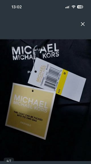 Plumas Michael Kors Negro