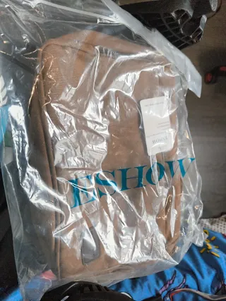 Bolso Bandolera ESHOW Marrón Unisex