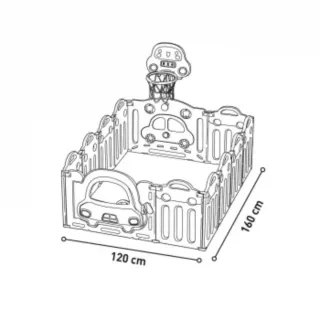 Parque Actividades Montessori Coche Baloncesto