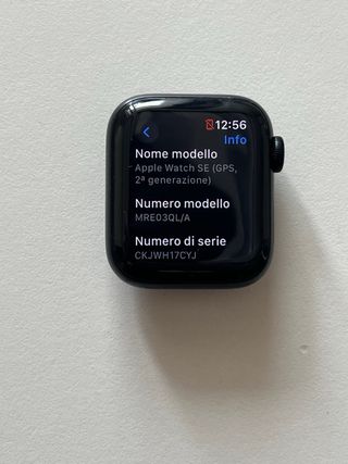 Apple Watch SE 2 GPS 40mm Nero