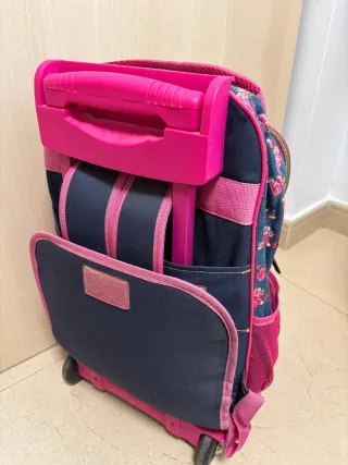 Mochila Munich Azul y Rosa