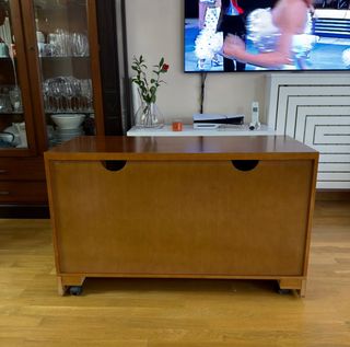 Mueble TV madera salón