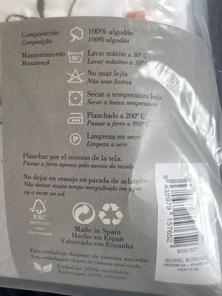 Pack Ropa de Cama Bordada 200 Hilos