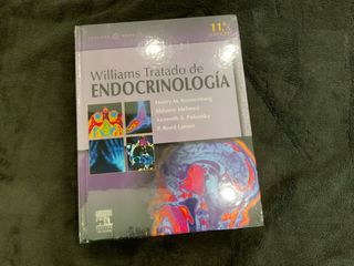 Libro "Tratado de Endocrinología" Williams 11a ed.