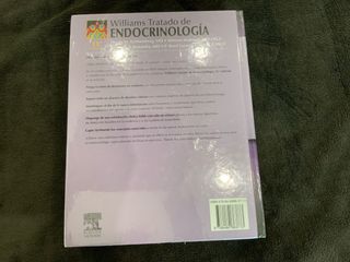 Libro "Tratado de Endocrinología" Williams 11a ed.