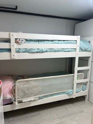 Literas Ikea blancas