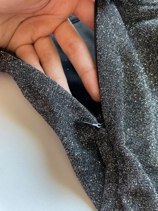 Top Asimétrico Purpurina