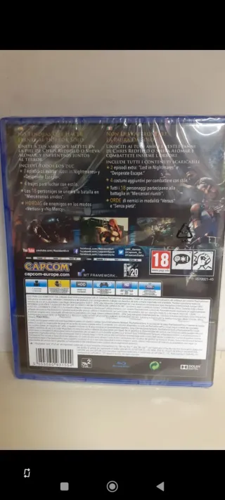 Resident Evil 5 PS4 Nuovo