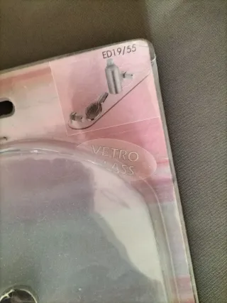 Mensola Edera Vetro Satinato Nuova