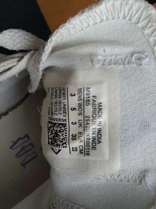 Zapatillas Converse Beige Talla 35