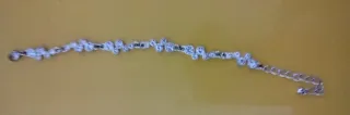 2 Pulseras Bisutería Plata