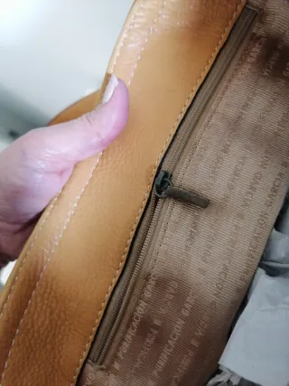 Bolso Purificación García tonos tierra