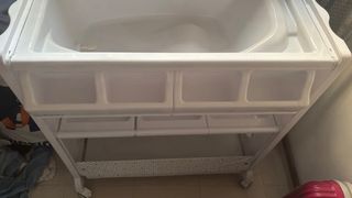 Bañera cambiador bebé