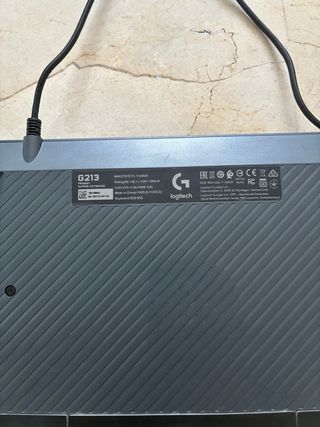 Teclado Logitech G213 Prodigy Negro