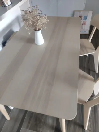 Mesa comedor LISABO Ikea 140x78cm