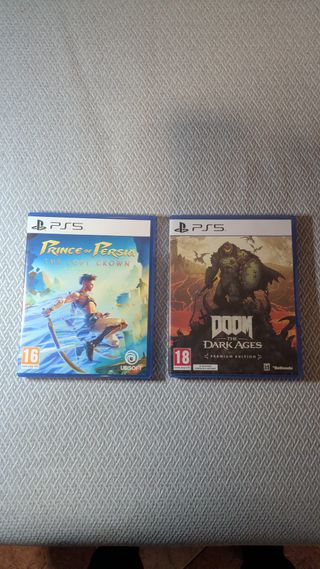 Lote PS5: Doom Dark Ages y Prince of Persia