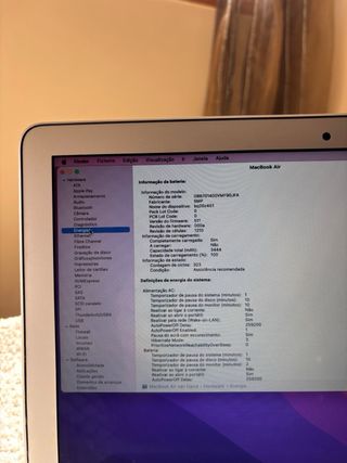 MacBook Air Early 2015 256Gb 13.3” Usado Grade B+