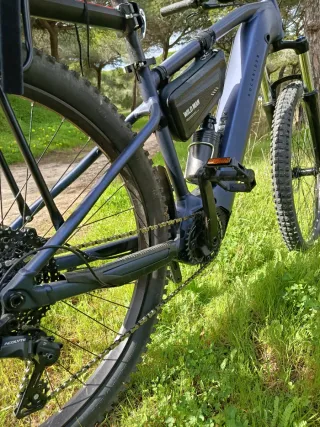 Bicicleta Eléctrica Montaña Azul