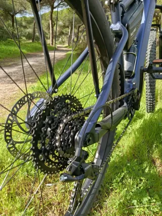 Bicicleta Eléctrica Montaña Azul