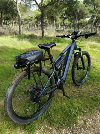 Bicicleta Eléctrica Montaña Azul