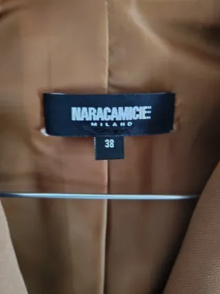 Completo tailleur Naracamicie cammello Tg 38