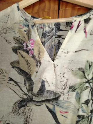 Camisa floral señora t.44/46