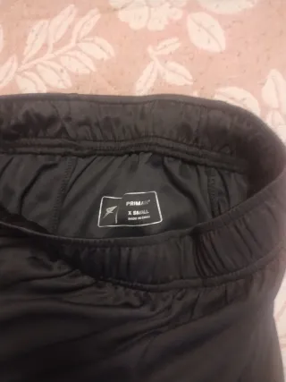 Pantalones cortos hombre negros talla XS