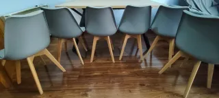 Mesa de comedor con 6 sillas