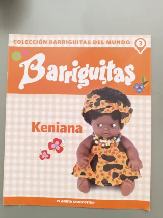 3 fascículos Colección Barriguitas del Mundo