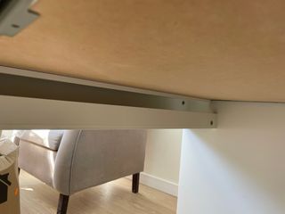 Escritorio blanco reversible