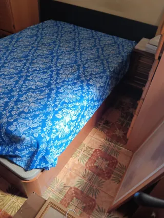 Canapé abatible de madera