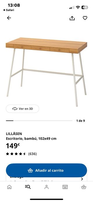 Escritorio Ikea con Silla
