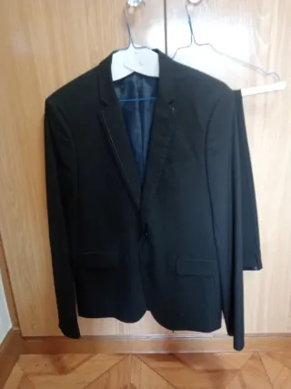 Traje de boda caballero negro