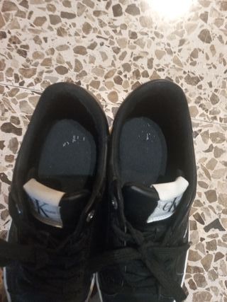 Zapatillas Calvin Klein Jeans Negras Talla 40