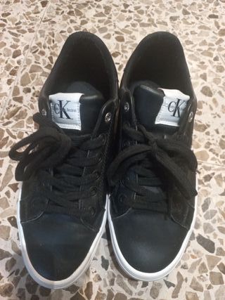 Zapatillas Calvin Klein Jeans Negras Talla 40