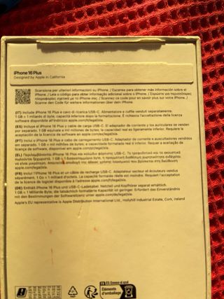 iPhone 16 Plus 256GB Azul