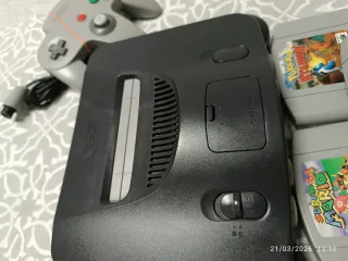 Nintendo N64 + 7 Juegos. Clásicos. Super Mario.