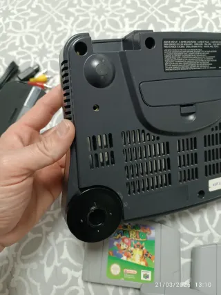 Nintendo N64 + 7 Juegos. Clásicos. Super Mario.