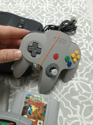 Nintendo N64 + 7 Juegos. Clásicos. Super Mario.