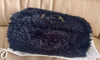 Bolso Bimba y Lola peluche negro. L3