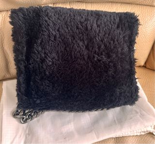 Bolso Bimba y Lola peluche negro. L3