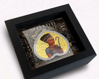Moneda Nefertiti 1 Oz Plata 999