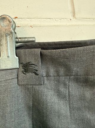 Pantalón Burberry Marengo Talla 54 Vintage