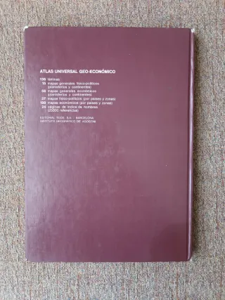 Atlas Universal Geo-Económico De Agostini